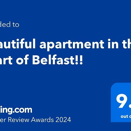 Beautiful Apartment In The Heart Of Belfast!! Eksteriør billede